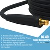 LC-40 Welding Cable Quick Connector Set, Black Male and Female