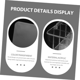 CAXUSD Electronics Cord Organizer Box with Lid Cable Storage for Home and Travel Durable Material for Efficient Cable Management