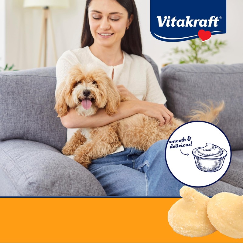 Vitakraft Drops Dog Treats with Yogurt - Bite-Sized Yogurt Training