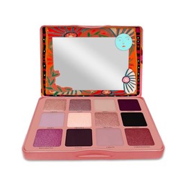 Yuya - Set de 12 tonos de sombras para ojos de larga duración y gran pigmentación,ideal para tooda ocasión, Destino, 24g