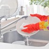 Codian Reusable Long cuff Rubber Kitchen Cleaning Gloves with Non-Slip