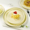 Metflavor Plates and Bowls Sets, 12 Pieces Ceramic Dinnerware Sets,