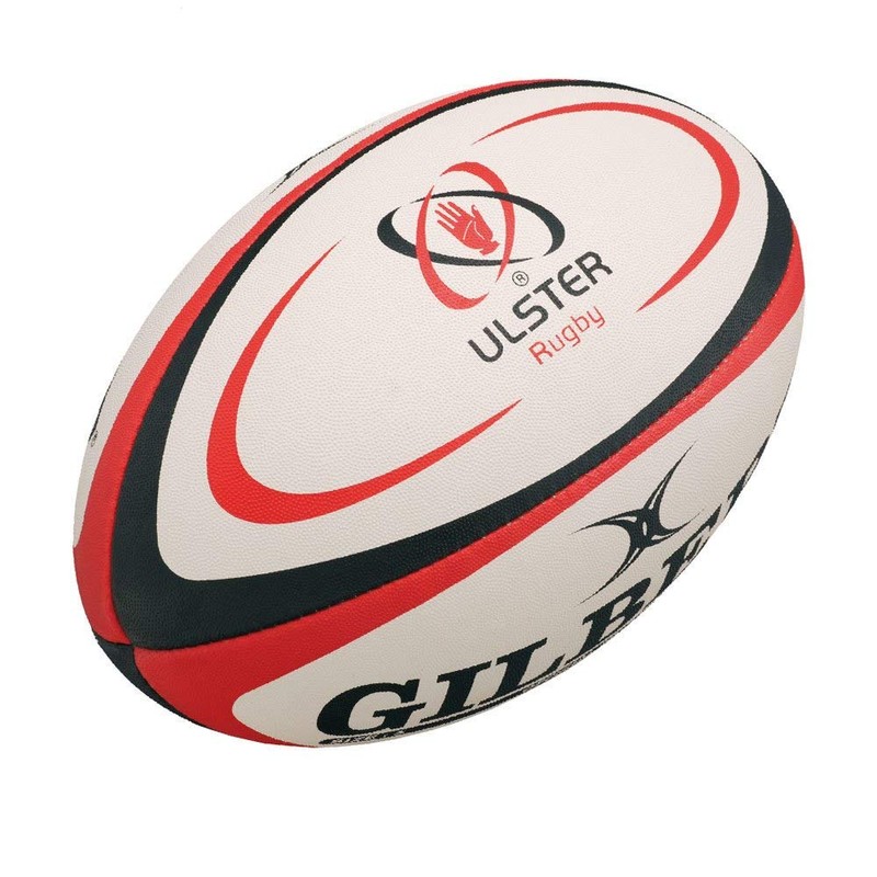 GILBERT Ulster Replica Midi Rugby Ball , Midi