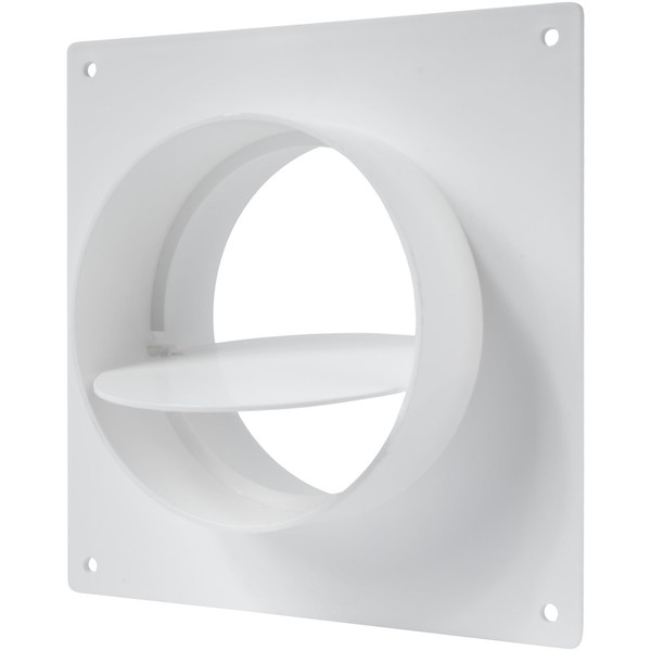 Vent Systems 4" inch Air Vent Duct Connector Flange Straight