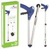 NOVA 32” Folding Reacher Grabber Tool – Lightweight Suction Grip