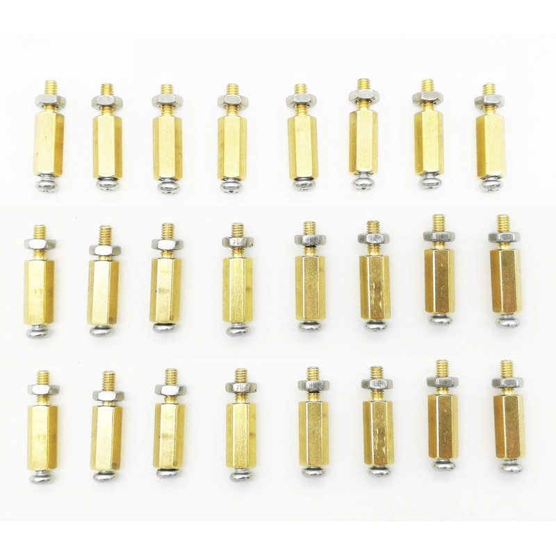 HanTof Raspberry Pi 3 Model B+ Standoffs Pack 24 Pieces/LoT