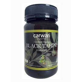 Carwari Organic Tahini Black Unhulled GF 375g