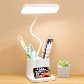 Desk Lamp Adjustable Swing Arm Lamp with Clamp Eye-Caring Reading Desk Light