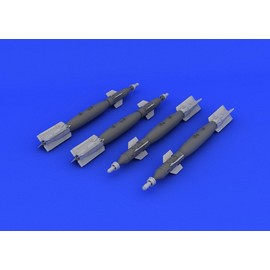 Eduard EDB648155 1:48-GBU-12 Guided Bomb Brassin kit, Various
