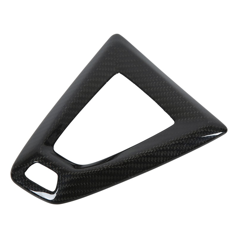 Gear Shift Panel Frame Carbon Fiber Shifter Cover Replacement for