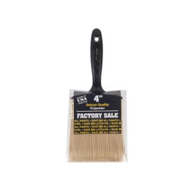 Wooster Brush 4IN P3974-4 Factory Sale Polyester Paintbrush, 4-Inch, 4 Inch, Black,gold