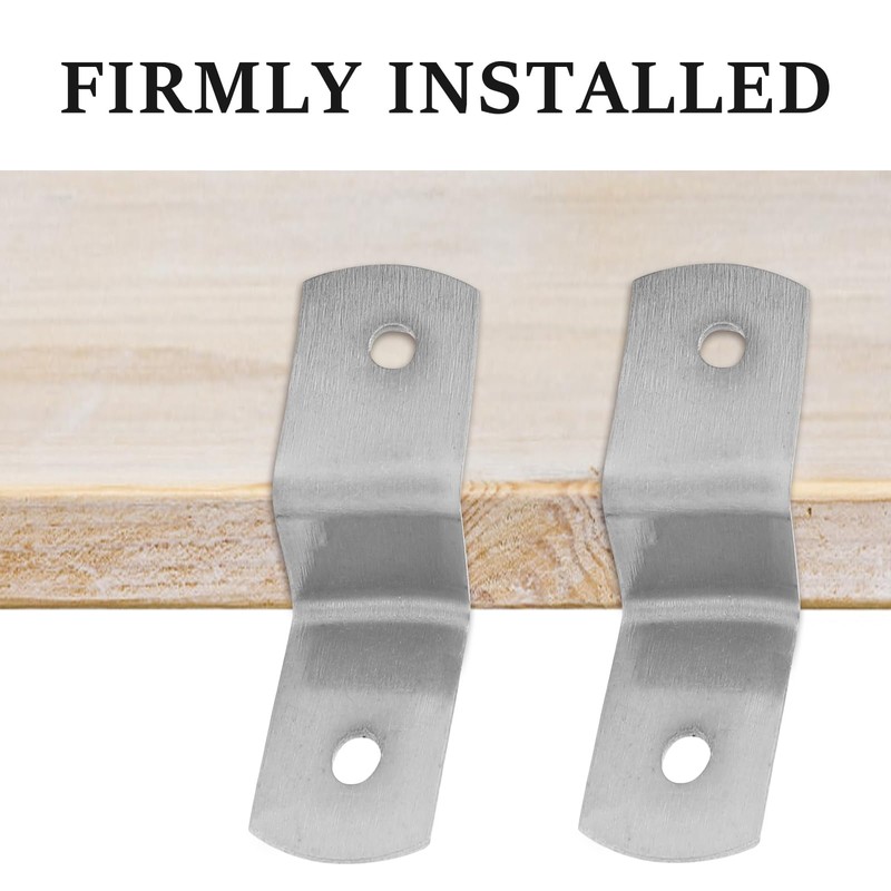 100 Stück Z-Typ-Haken, Bilder-Aufhängesystem, robuste Metallaufhänger, Bilderrahmen, Schreibtisch-Clips, Z-Clips für