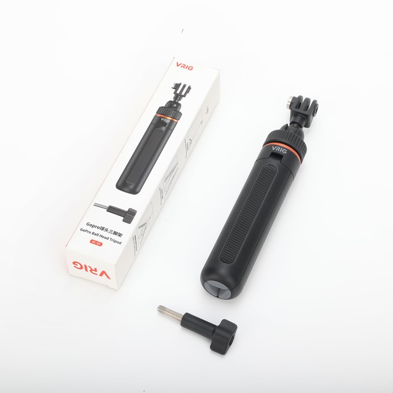 VRIG AC80 Extenable Mini Camera Tripod for GoPro,360° Portable Small