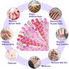 Nail Files (24 Pack), Colorful Emery Board Nail File for