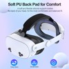 Head Strap for Meta/Oculus Quest 3/3S: Adjustable Quest 3/3S Elite