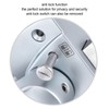 Lever Handle Lock Aluminium Alloy Entry Door Lock for 15‑20MM