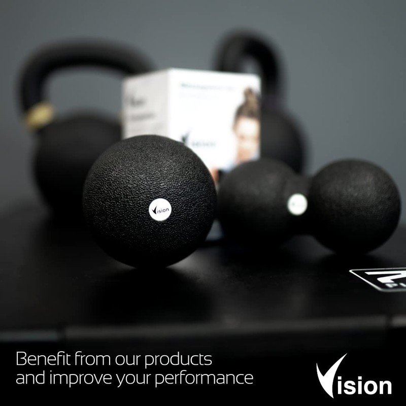 Vision Duo Massage Ball I 8x16 cm I Environmentally Friendly,Durable