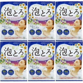 [Bulk Purchase] Milk Soap Kyoshin Yunogatari Luxury Bubble Bath, Sleeping Aroma Scent, 1.1 oz (30 g) x 6 Packs