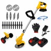 Cordless Grass Trimmer for Lawn & Garden Care – 21V