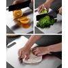 Titanium Cutting Board, tablas para picar cocina, 304 Tabla de