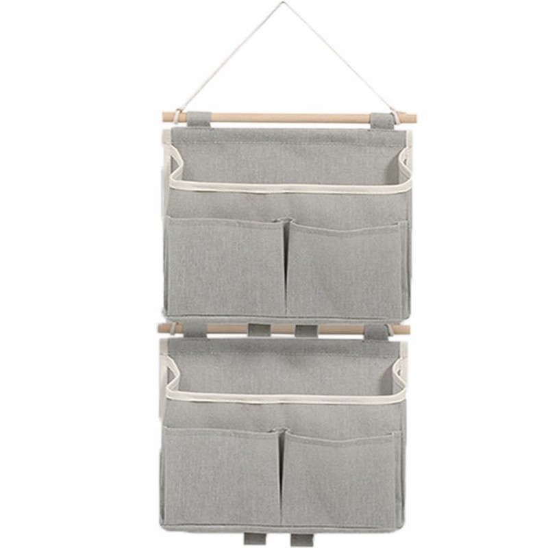 Tazive Set of 2 6 Pockets Wall Hanging Entryway Trinket
