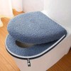 Thickened Toilet Seat Cushion for Winter – Soft Machine-Washable Cover