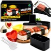 FUNGYAND Musubi Press Mold Kit, 8-in-1 Rice Mold Set with