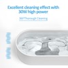 40KHz HF Ultrasonic Cleaner Machine 30W for Eyrglasses Jewelry Household