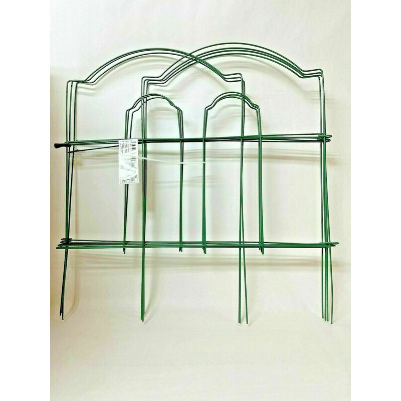 Vigoro 18 in. Cathedral Steel Wire Folding Fence 18 in