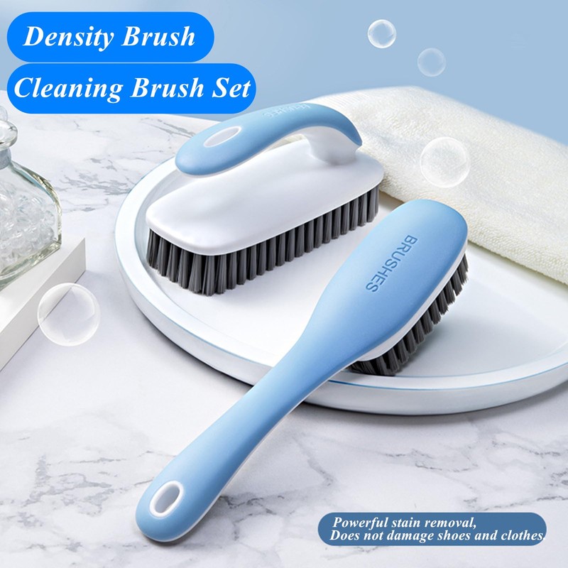 2Pcs Household Cleaning Shoes Clothes Scrubbing Brushes, Cleaning Brushes for