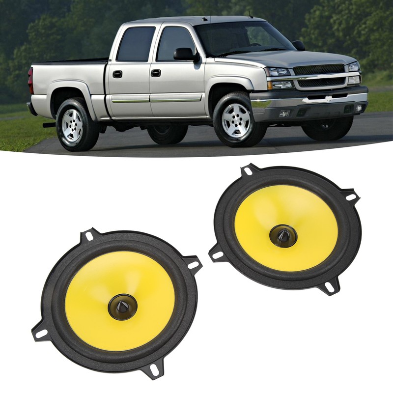 2pcs 4 Way Car Speaker Speaker 5 Inches Stereo Loudspeaker