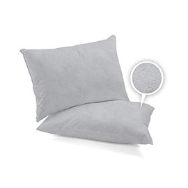 Super Soft Brushed Cotton Flannel Pair of pillowcases-Super Warm Flannelette Pillow Case/Covers-Thermal/Flannel Pillowcases pair in 7 colors-Warm & Cosy Pillowcases 75x50cm (Grey)