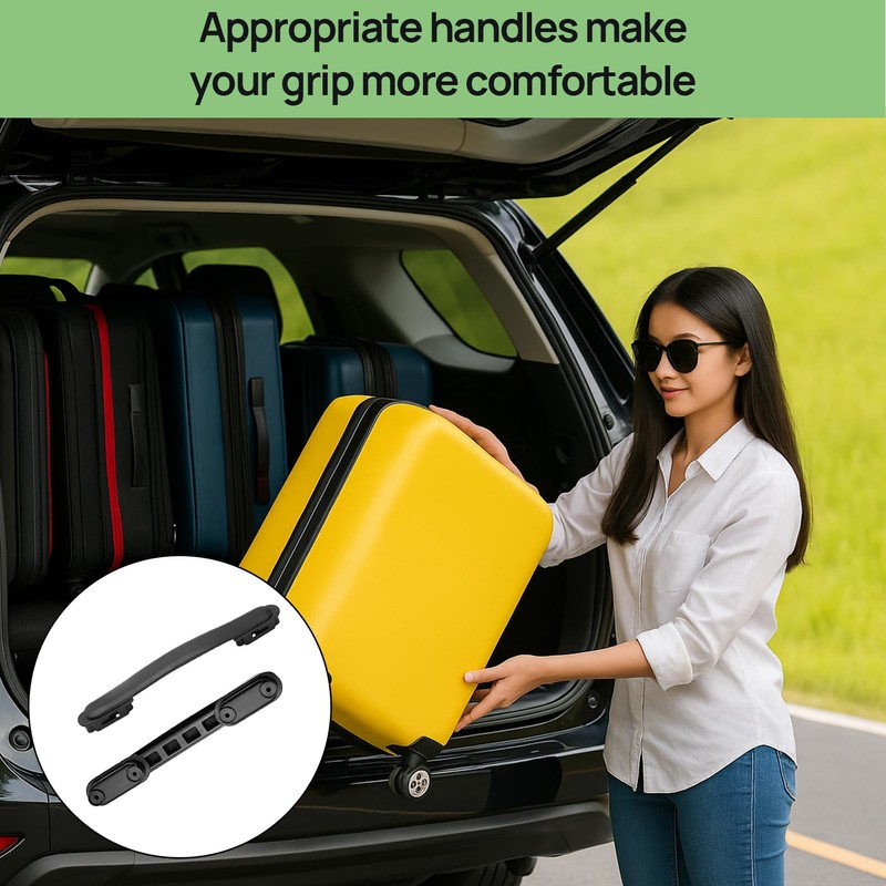 Huybaa Suitcase Handle Replacement, Luggage Suitcase Handle, Plastic Replacement Handle,