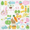 33Pcs Easter Photo Booth Props Kit, PERFQU Easy DIY Needed