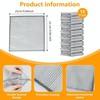 UFOGIFF Extra-Large Size Multipurpose Wire Dishwashing Rag,Non Scratch Wire Dishcloth,