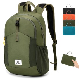 SKYSPER Small Hiking Backpack for Men Women 20L RFID Packable Daypack Ultralight Foldable Back Pack Lightweight Collapsible Travel Day Pack