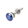 Quick Release Fastener Side Cover - Rainbow Anodised