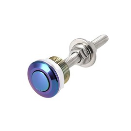 Quick Release Fastener Side Cover - Rainbow Anodised