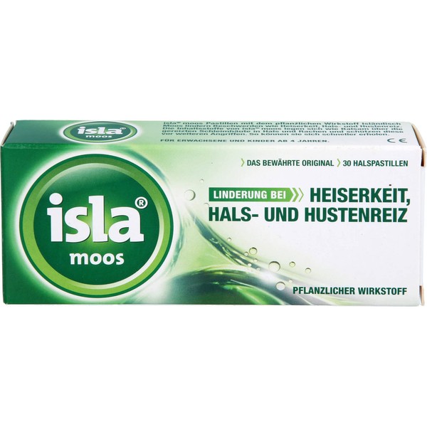 Isla moos Pastillen, 30 St.