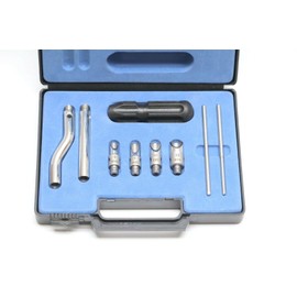 Zikimed Burgess Wolf Tooth Extractor Stainless Steel Set of 9-Pcs With Black Plastic Box