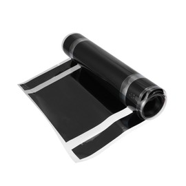 RATCHROLL 11.81"x70.87" Car Hood Stripe Pattern Sticker Auto Exterior Decal Decoration for Car Hood Roof Trunk Skirt Bumper Black Replacement Car Parts