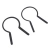 2 Pcs Metal Camera Lens Filter Remover Wrench Set Rubber