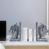 Dragon Bookends for Shelves Set of 2 - Heavy Book