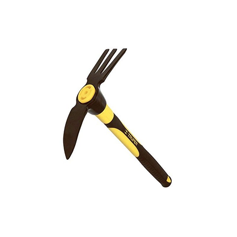 Truper 32739 14-Inch Rapid Tiller, Fiberglass Handle with Grip