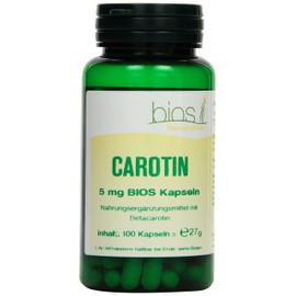 Bios Carotene 5 mg, 100 capsules (27g)