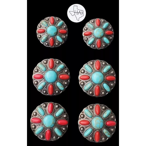 TexHAs Set of 6 - Painted Desert Saddle Set