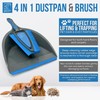 4 in 1 Dustpan and Brush Set - Clean all