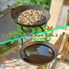 Deck Bird Bath and Feeder, Detachable Metal Bird Baths for