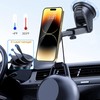 PTz Worlds 2-in-1 Magnetic Car Mount - Phone Holder for
