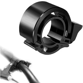 Bicycle Bell,Bike Bell Adult, Durable Mini Aluminum Alloy Cycle-Bell with Clear Sound Universal Kids Invisible Black Bikes Bells Riding Accessories Sets for Road,Mountain,Scooters,Folding Bicycles
